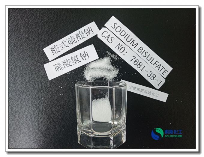 HS Code 2833190000 NaHSO4 Sodium Bisulfate Detergent For Ceramic High