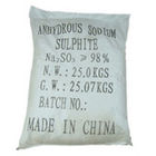 Sodium Sulfite Chemical Formula Na2SO3, Antimicrobic Sodium Sulfite Anhydrous  For Food