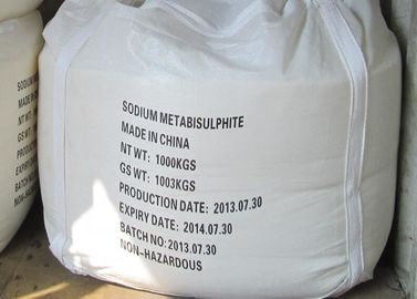 Drinks Preservative Sodium Metabisulphite Food Grade , Sodium Metabisulfite Wine Making