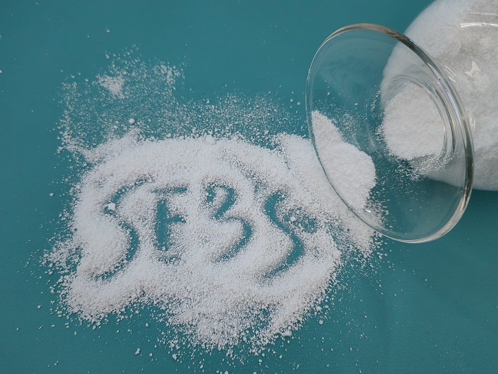 SEBS styrene ethylene butylene styrene thermoplastic elastomer Nature White Powder