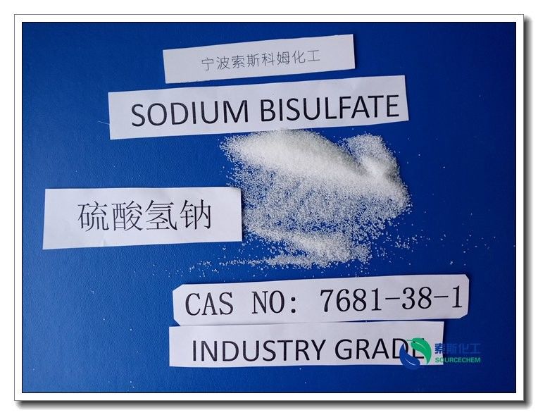 White Sodium Bisulphate Powder , Sodium Bisulfate Uses For Feed Additive
