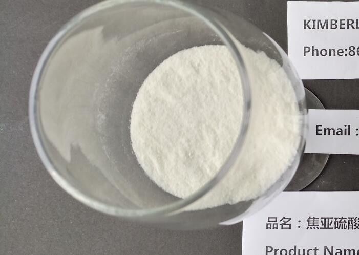 Na2S2O5 97% Purity SMBS Sodium Metabisulfite Food Grade Dry White Powder So2 65%