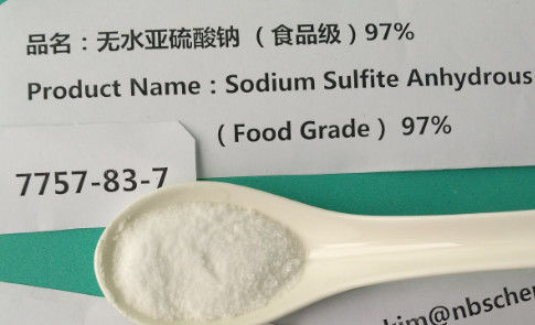 Food Industrial Sodium Sulfite Dechlorination Preservative Antistaling Agent
