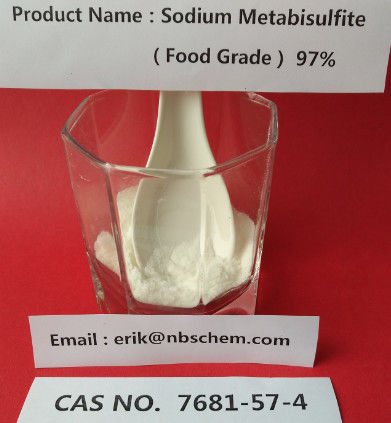 Food Preservation Smbs Sodium Metabisulphite Antioxidant Powder / Crystalline