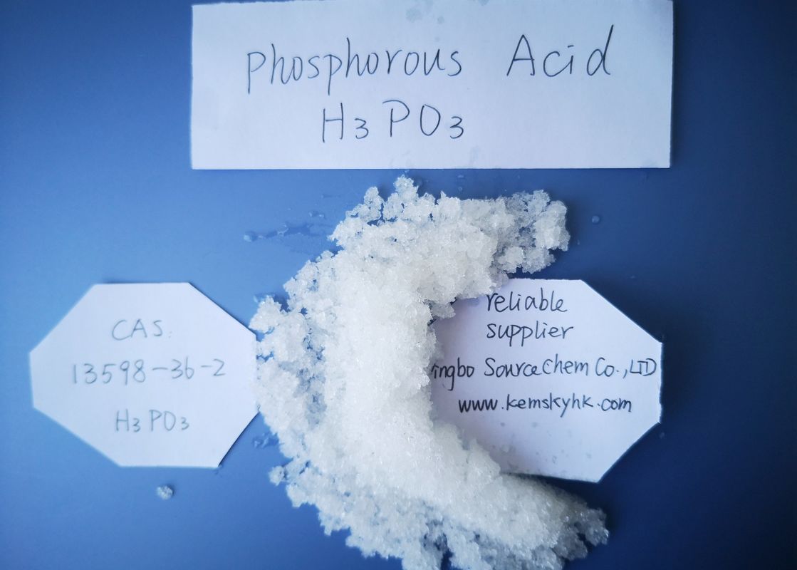 Colorless Crystal White Phosphorous Acid Fertilizer For Agriculture EINECS 237-066-7