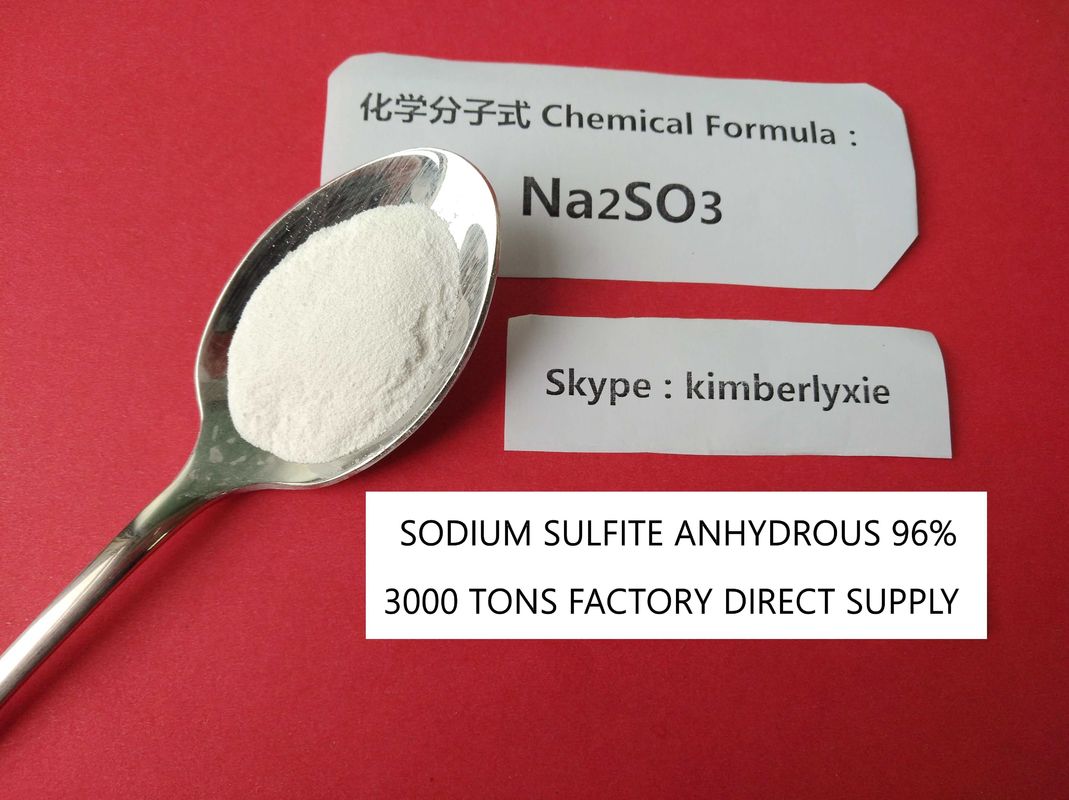 ISO 9001 SGS Sodium Sulfite Water Treatment White Powder EC NO. 231-821-4