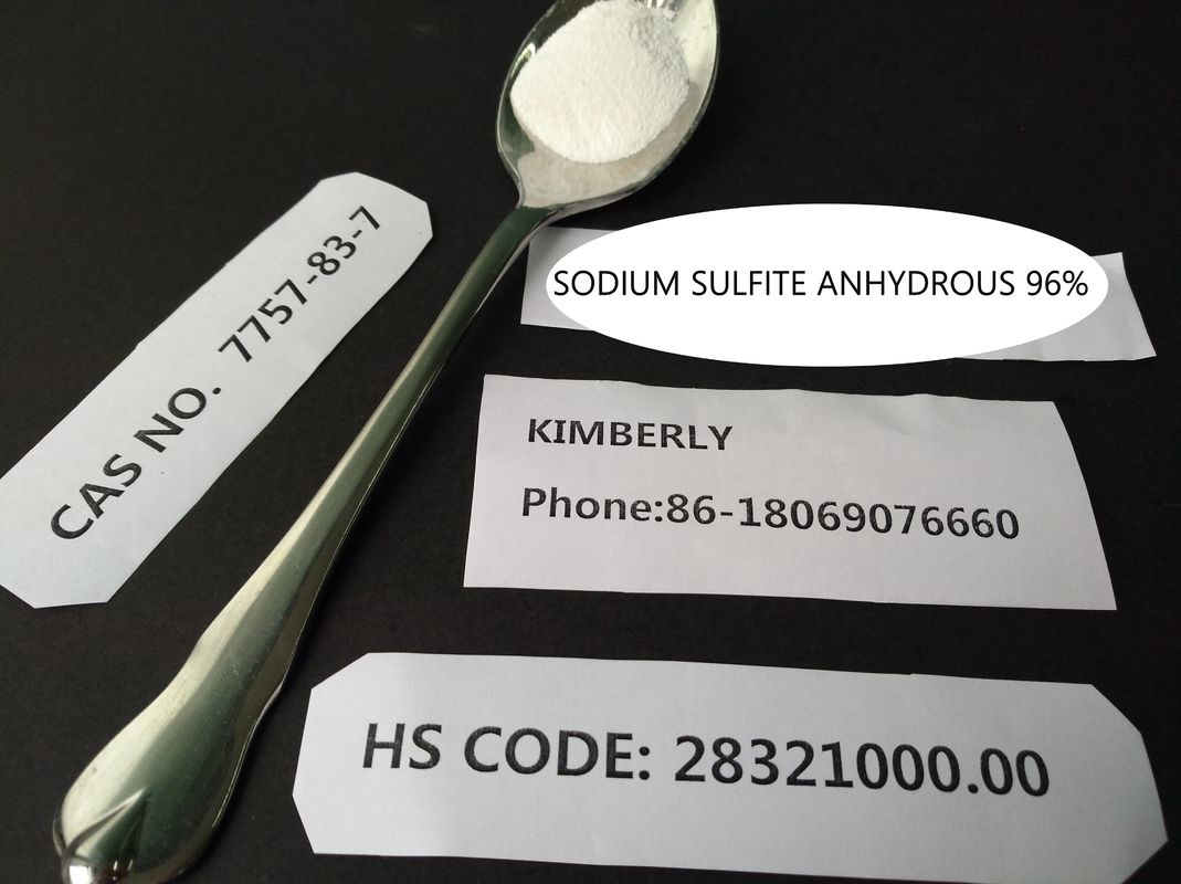 Chemical Sodium Sulfite Water Treatment Food Additive HS Code 28321004 SSA