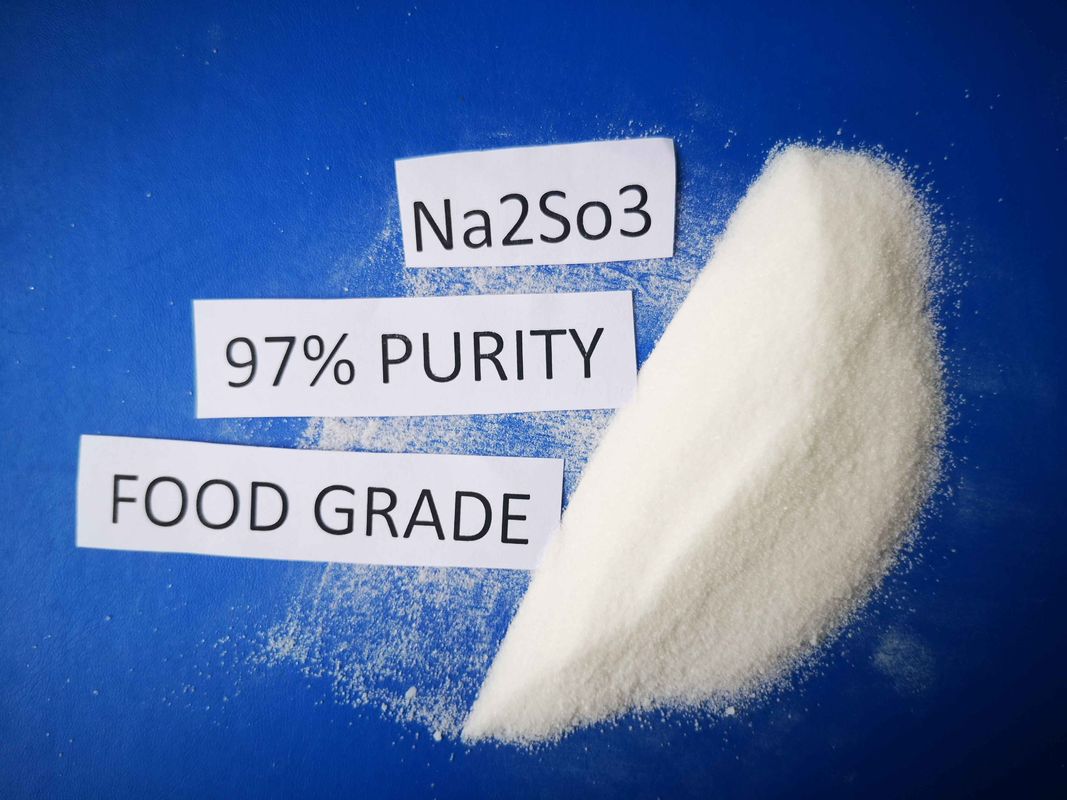 Cas No 7757 83 7 Sodium Sulfite Food Grade Na2SO3 97% Purity For Pharmaceutical Industry